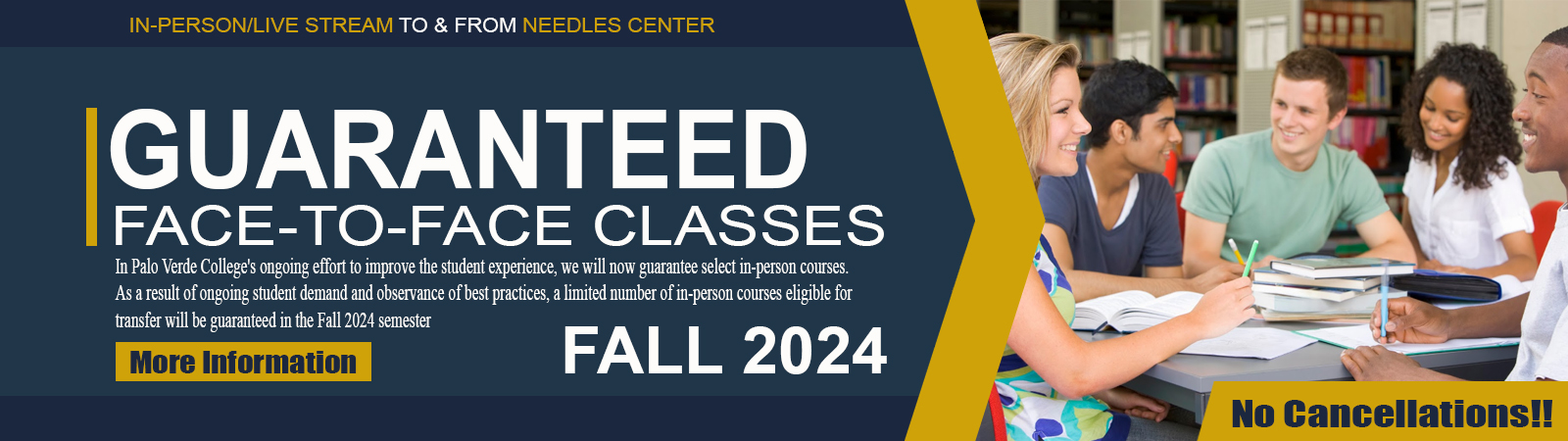 Guaranteed Classes Fall 2024
